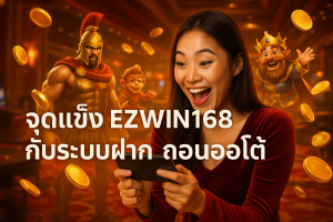 จุดแข็ง EZWIN168 กับระบบฝาก ถอนออโต้