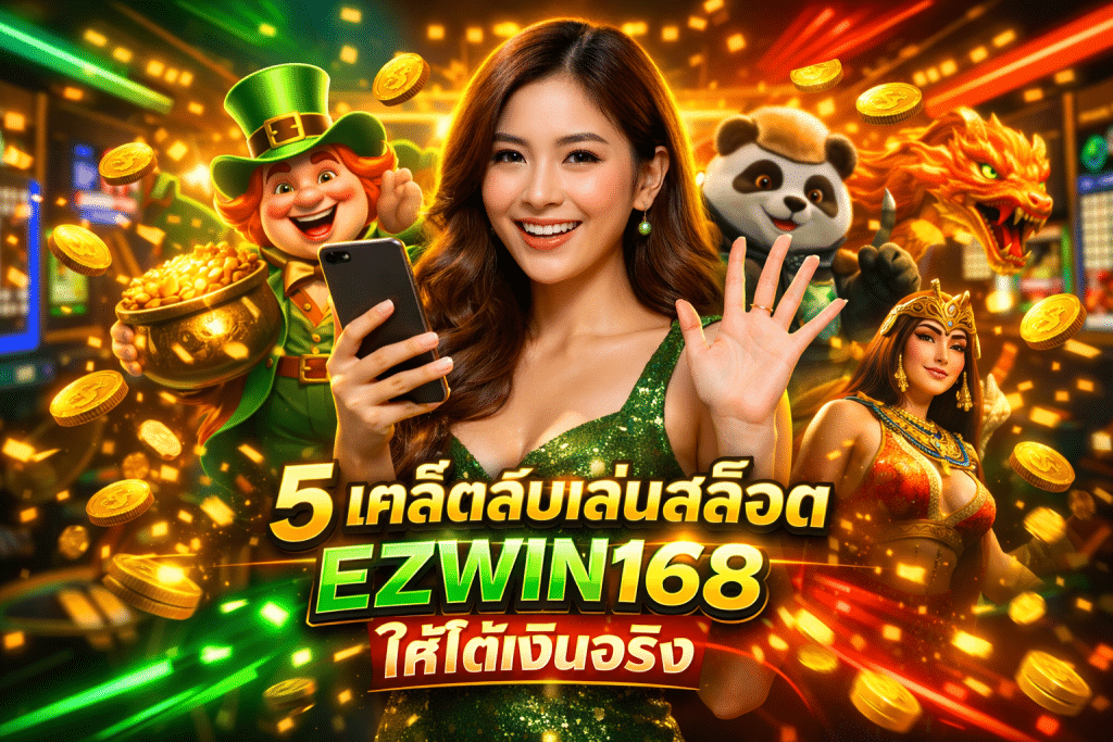 5 เคล็ดลับเล่นสล็อต EZWIN168 ให้ได้เงินจริง
