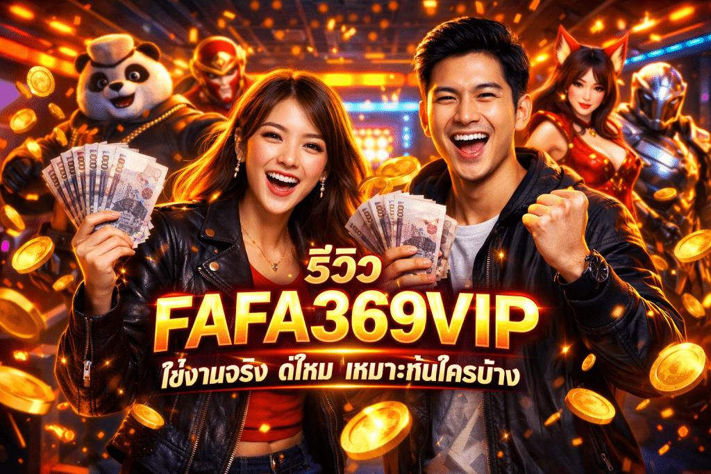 รีวิว FAFA369VIP ใช้งานจริง ดีไหม เหมาะกับใครบ้าง